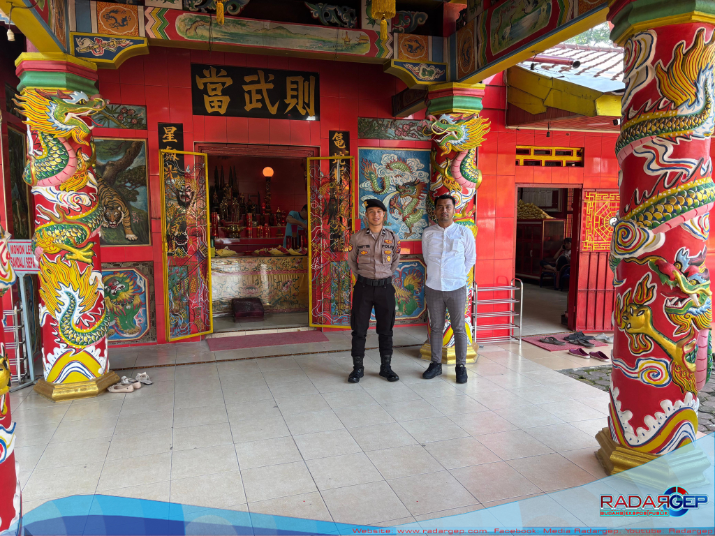 Polres Langkat laksanakan Pengamanan di Vihara Buddha dalam Rangka Peringatan Hari Raya Waisak 2025